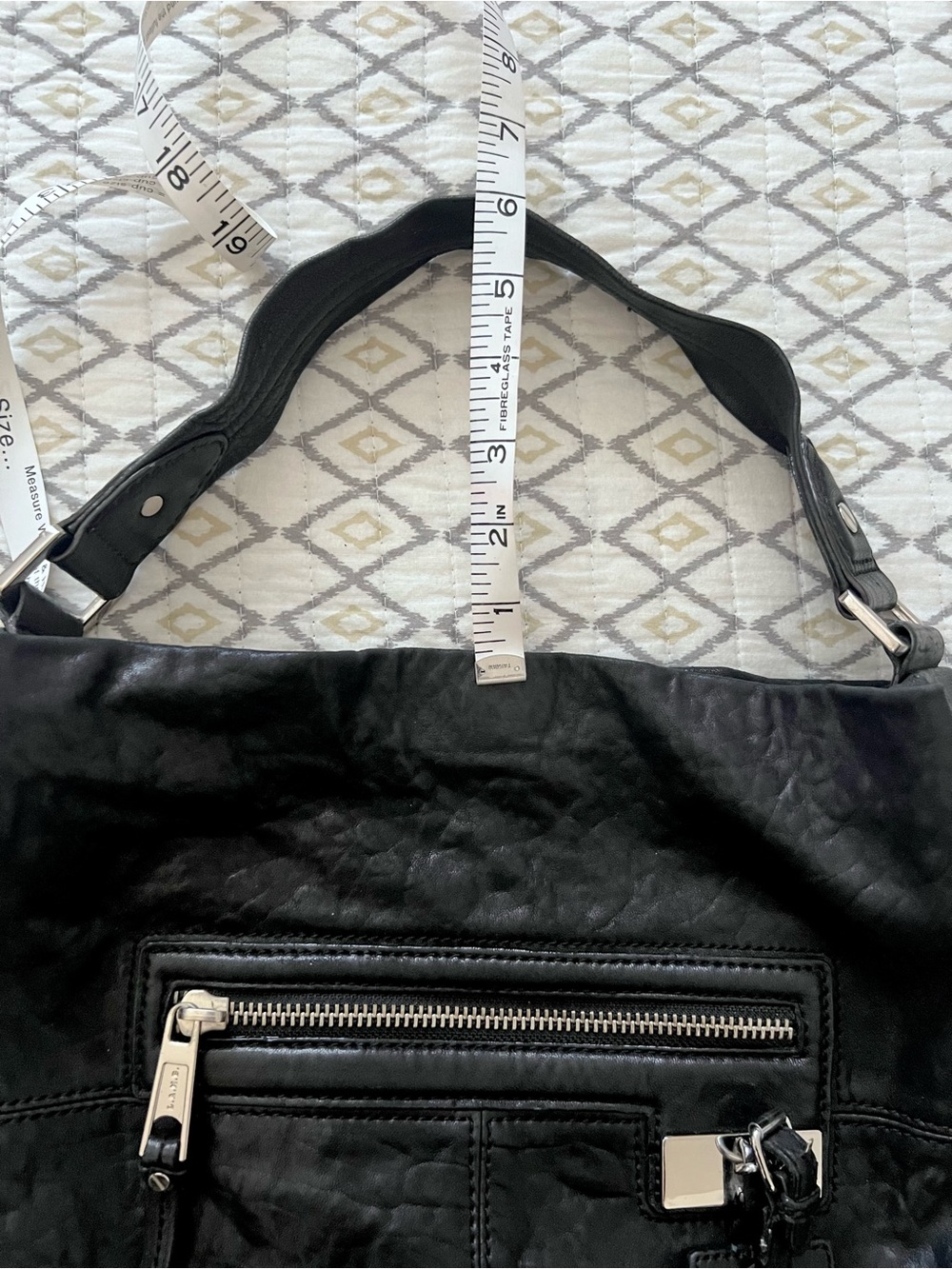 L.A.M.B. Black Leather Hobo Bag - Picture 15 of 15